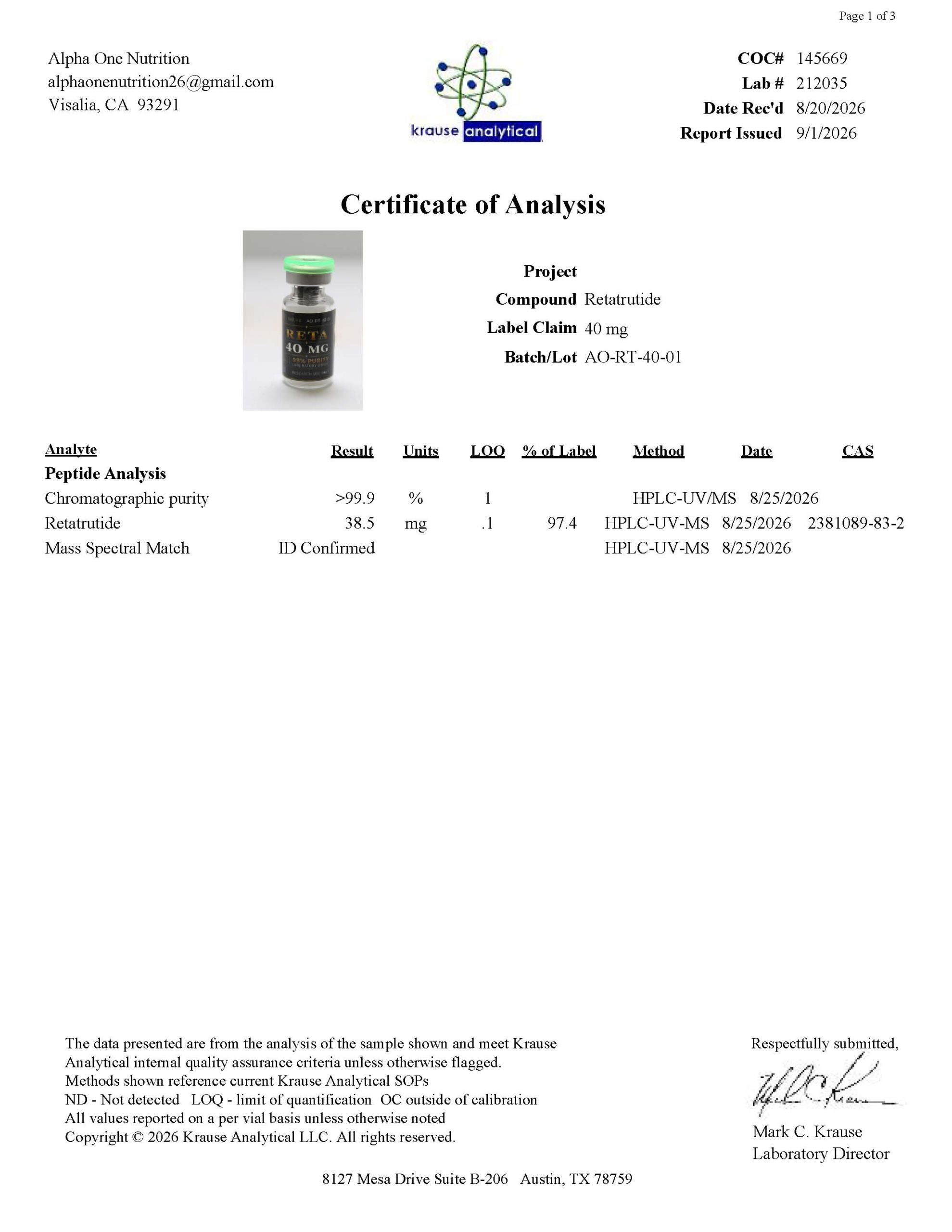 ALPHA RT (RETA) - Image 7