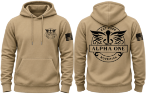 Alpha One Sand Hoodie